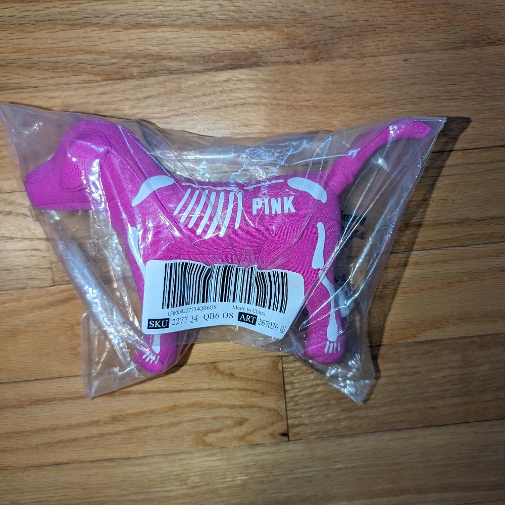 Victoria’s Secret PINK Limited Edition mini 2023 Halloween Skeleton Dog